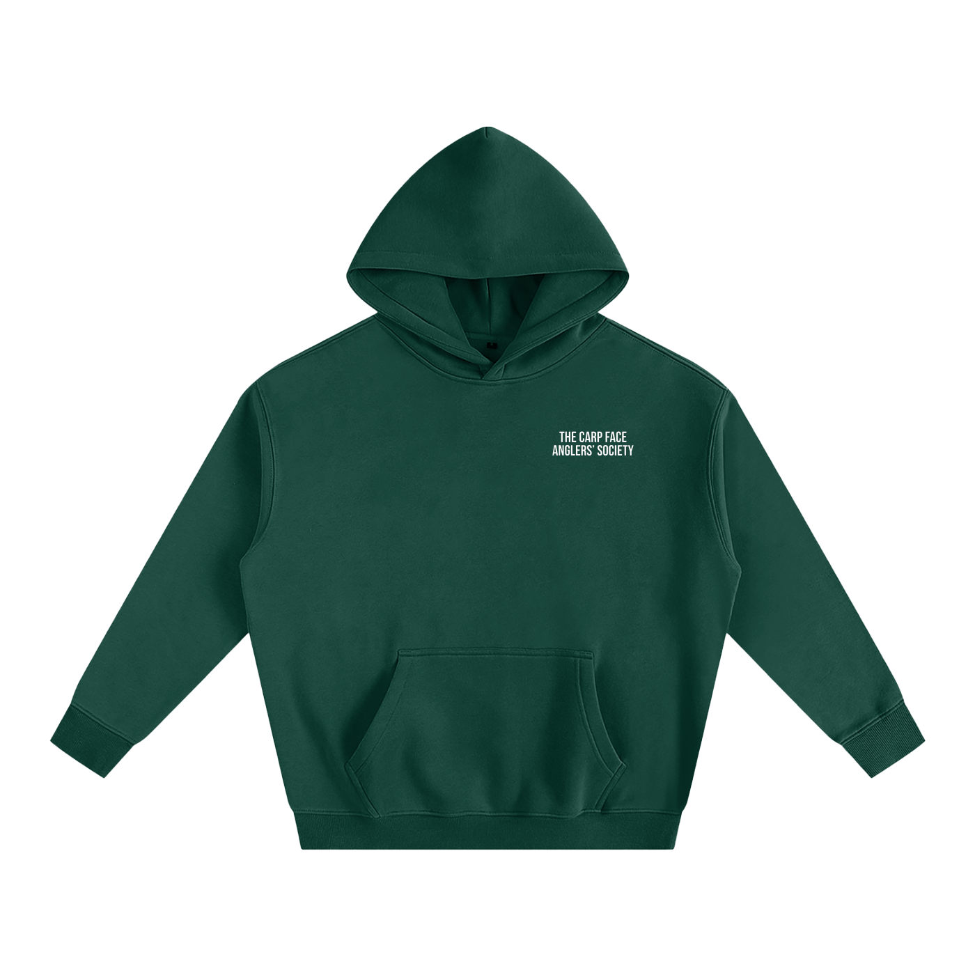 Oversize Fleeced Hoodie - Angler's Society Editon