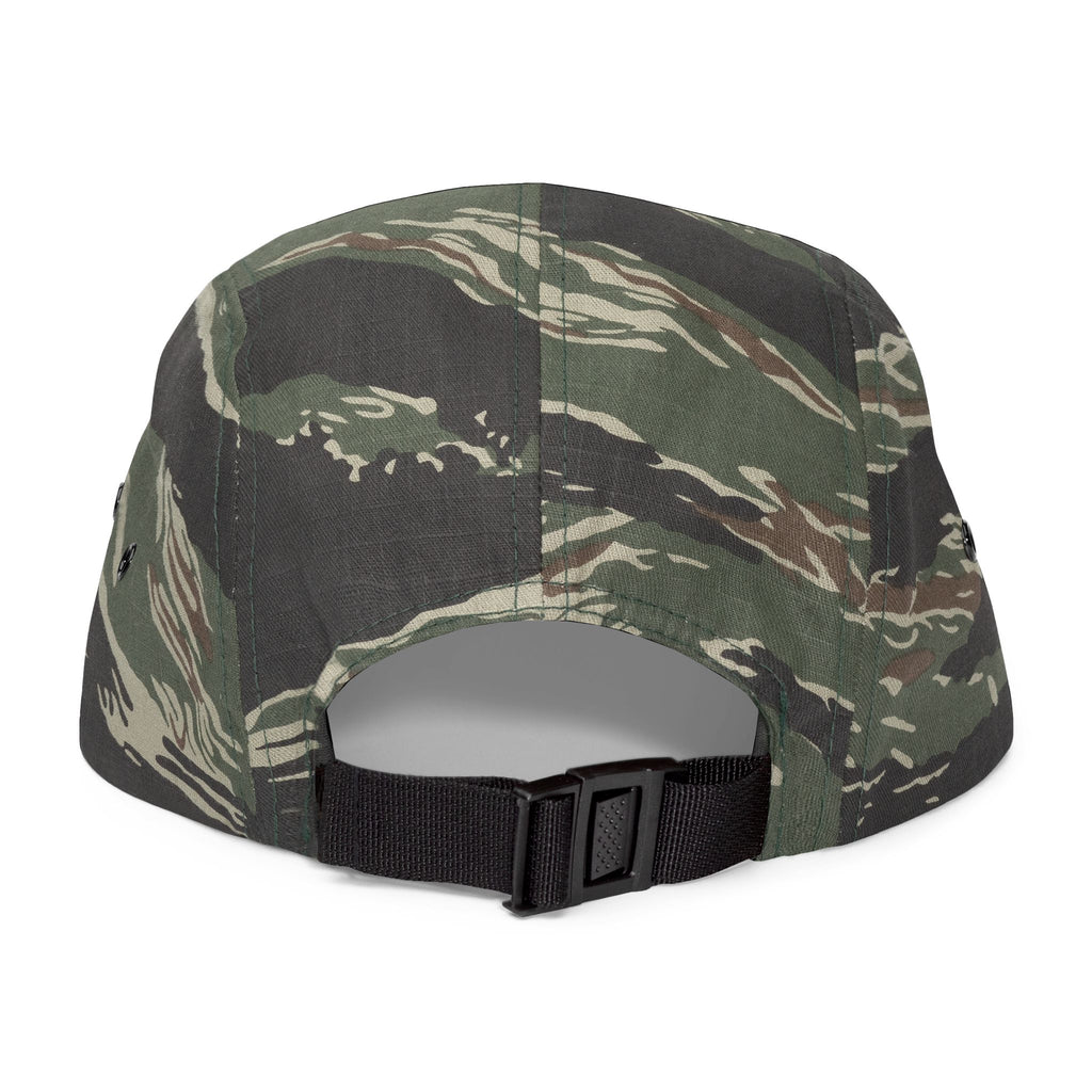 Carp Face Embroidered 5-Panel Cap