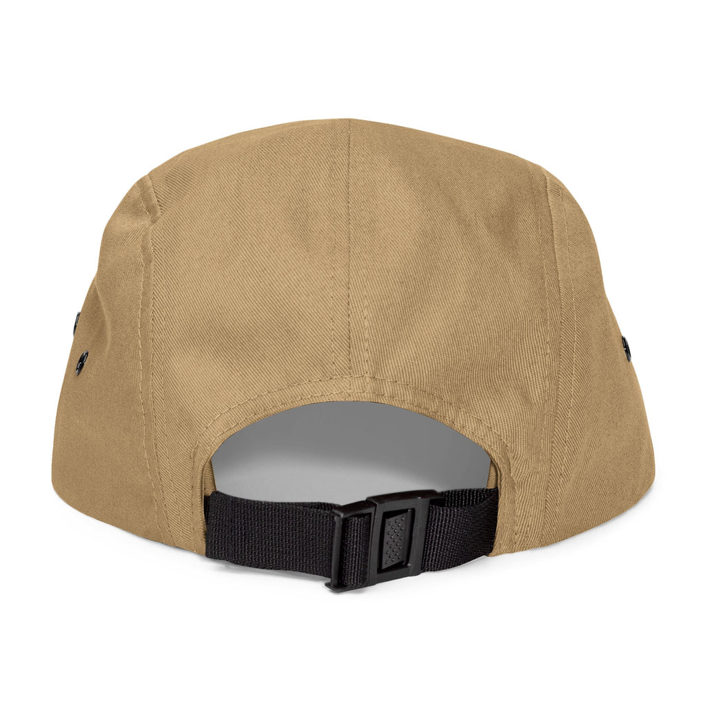 Carp Face Embroidered 5-Panel Cap