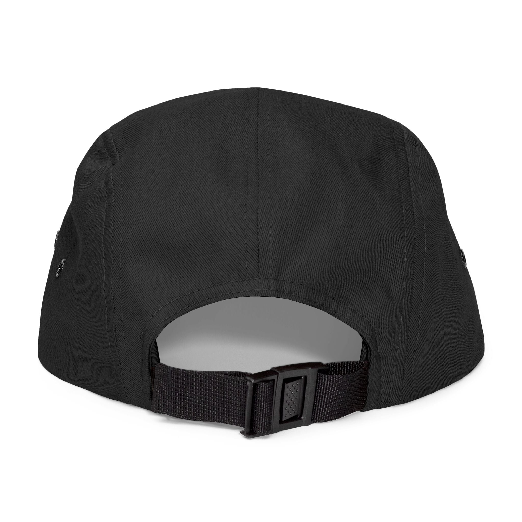 Carp Face Embroidered 5-Panel Cap