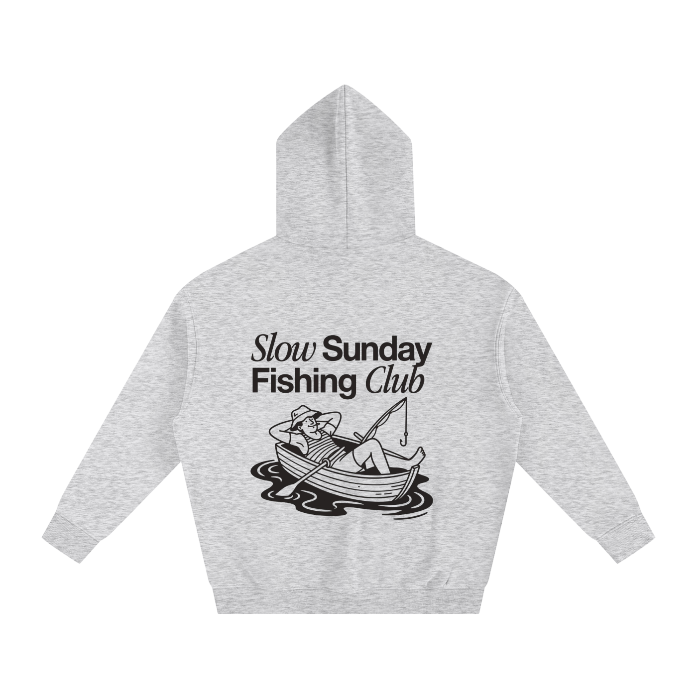 Slow Sunday's Fishing Club - Black