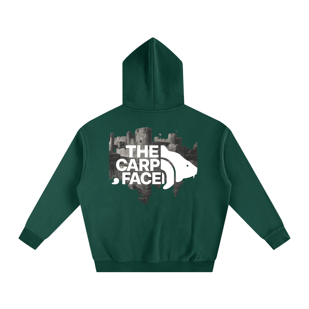 Oversize Fleeced Hoodie - Caerphilly Castle Belter