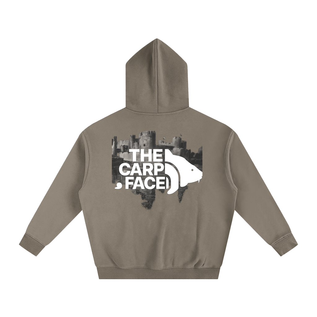 Oversize Fleeced Hoodie - Caerphilly Castle Belter