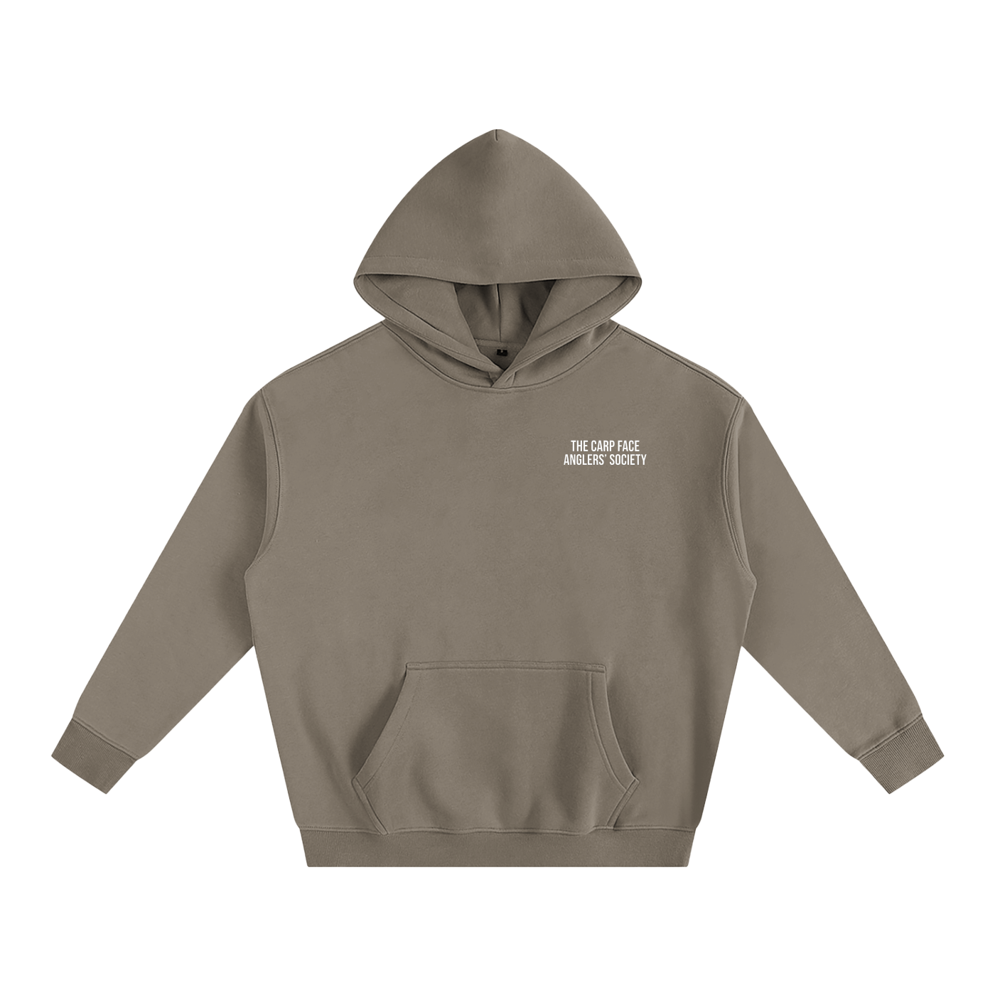 Oversize Fleeced Hoodie - Angler's Society Editon