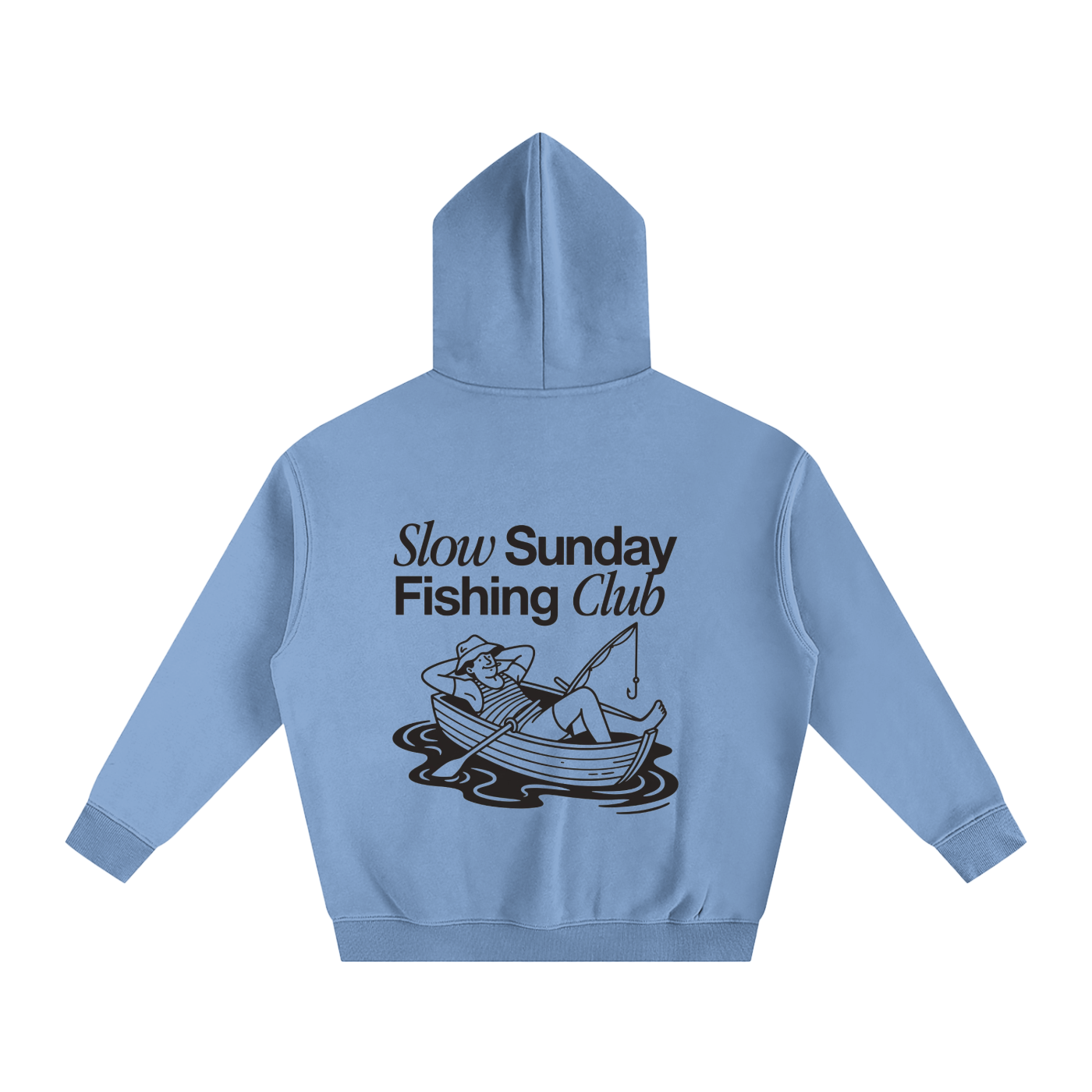 Slow Sunday's Fishing Club - Black