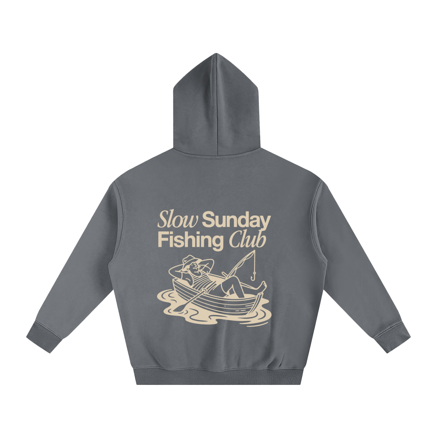 Slow Sunday's Fishing Club - Off White