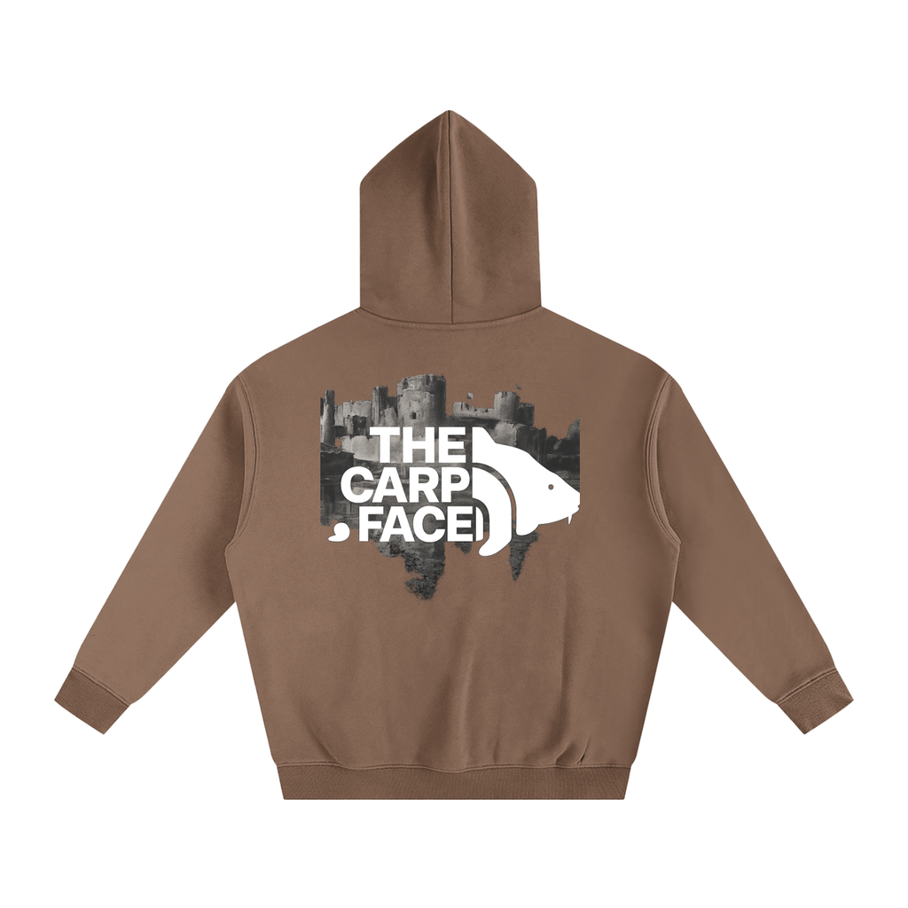 Oversize Fleeced Hoodie - Caerphilly Castle Belter