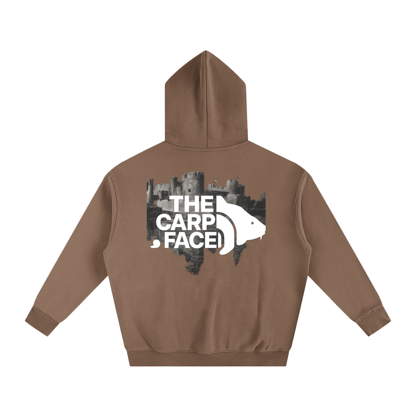 Oversize Fleeced Hoodie - Caerphilly Castle Belter