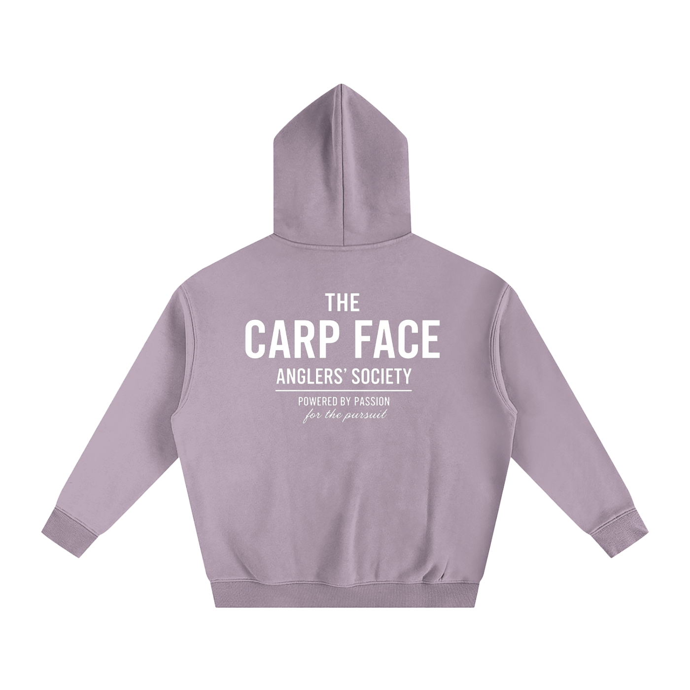 Oversize Fleeced Hoodie - Angler's Society Editon