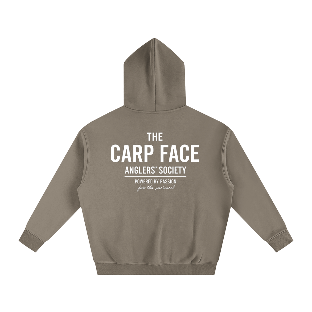 Oversize Fleeced Hoodie - Angler's Society Editon