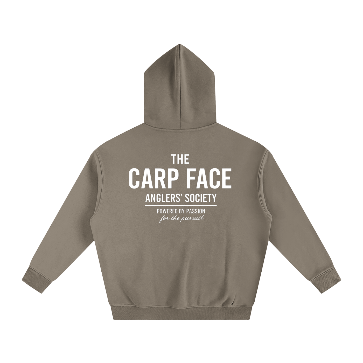 Oversize Fleeced Hoodie - Angler's Society Editon