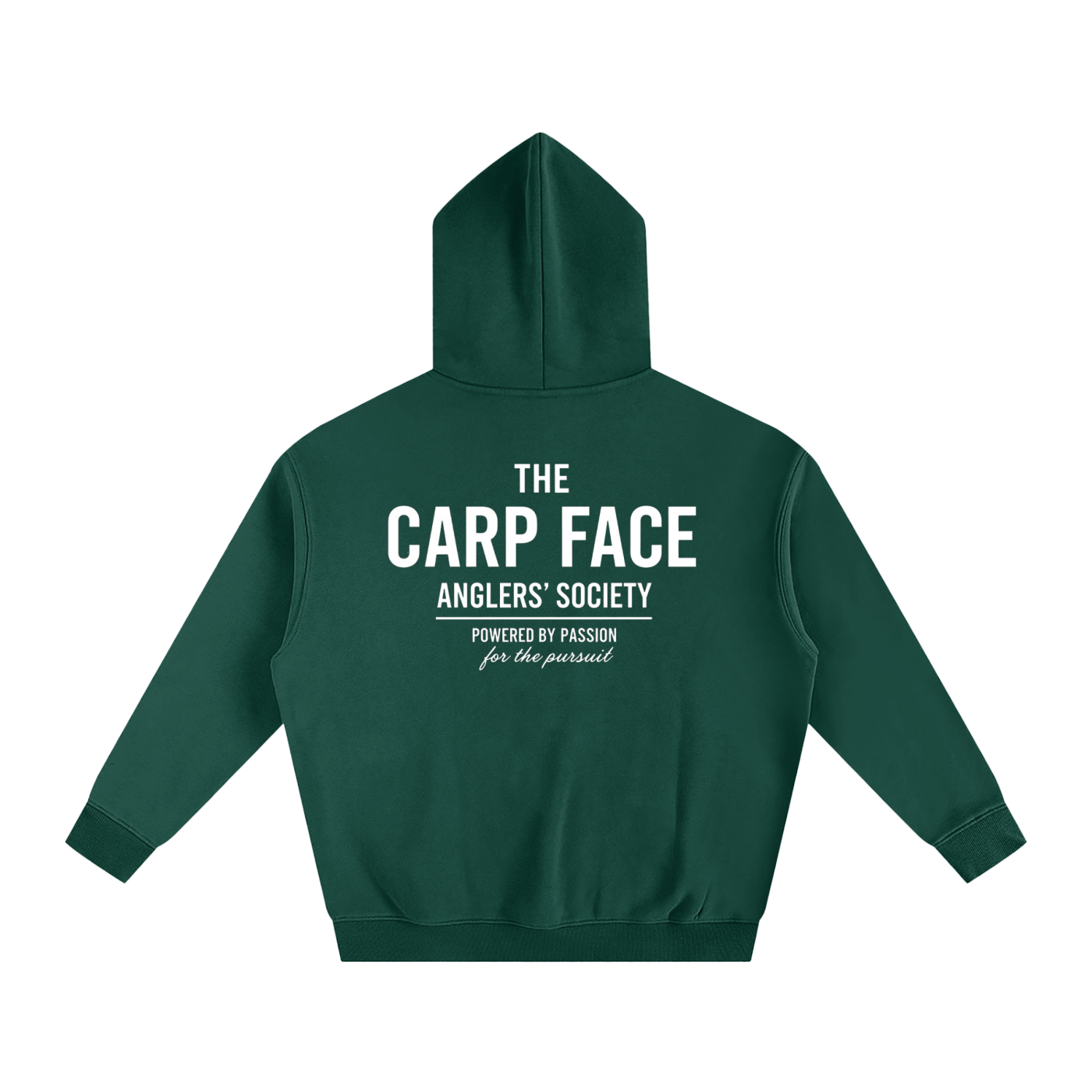 Oversize Fleeced Hoodie - Angler's Society Editon