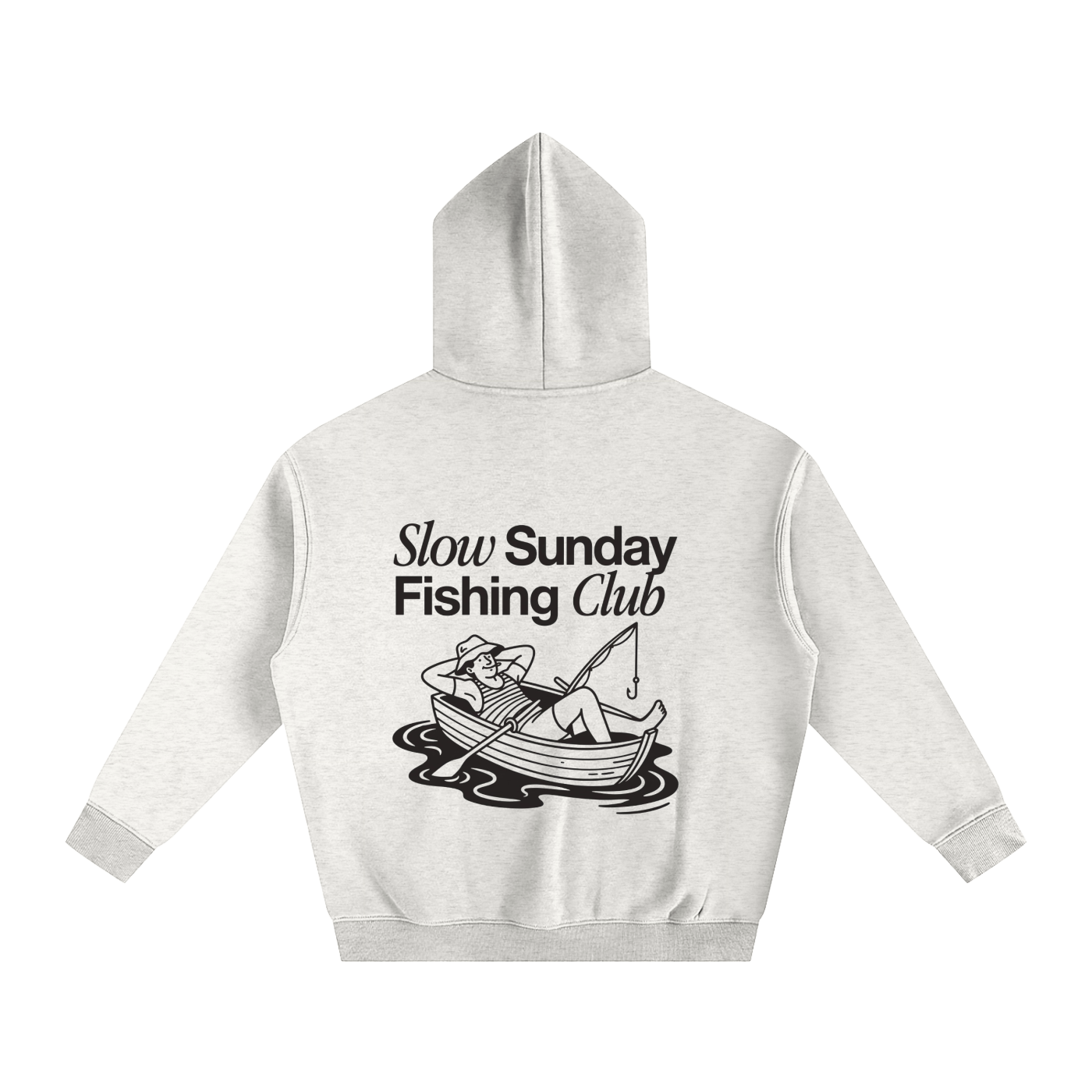 Slow Sunday's Fishing Club - Black