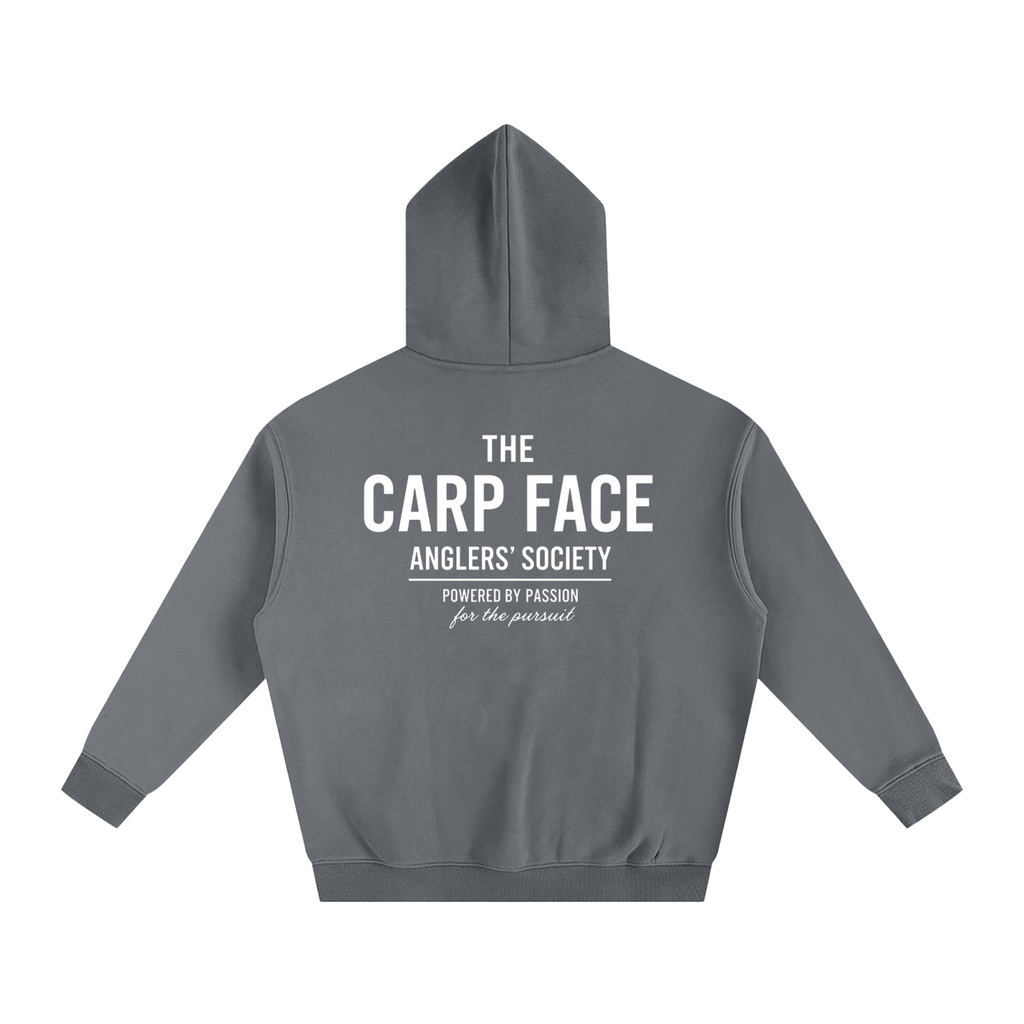 Oversize Fleeced Hoodie - Angler's Society Editon