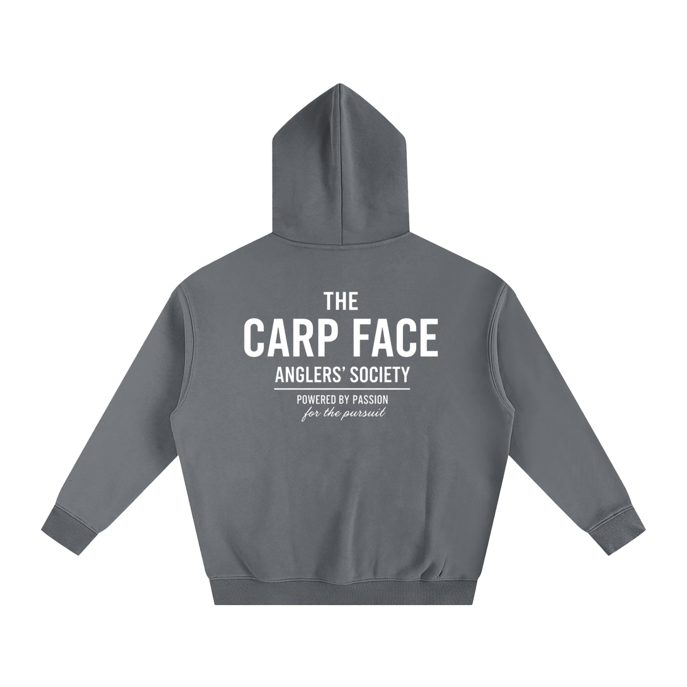 Oversize Fleeced Hoodie - Angler's Society Editon