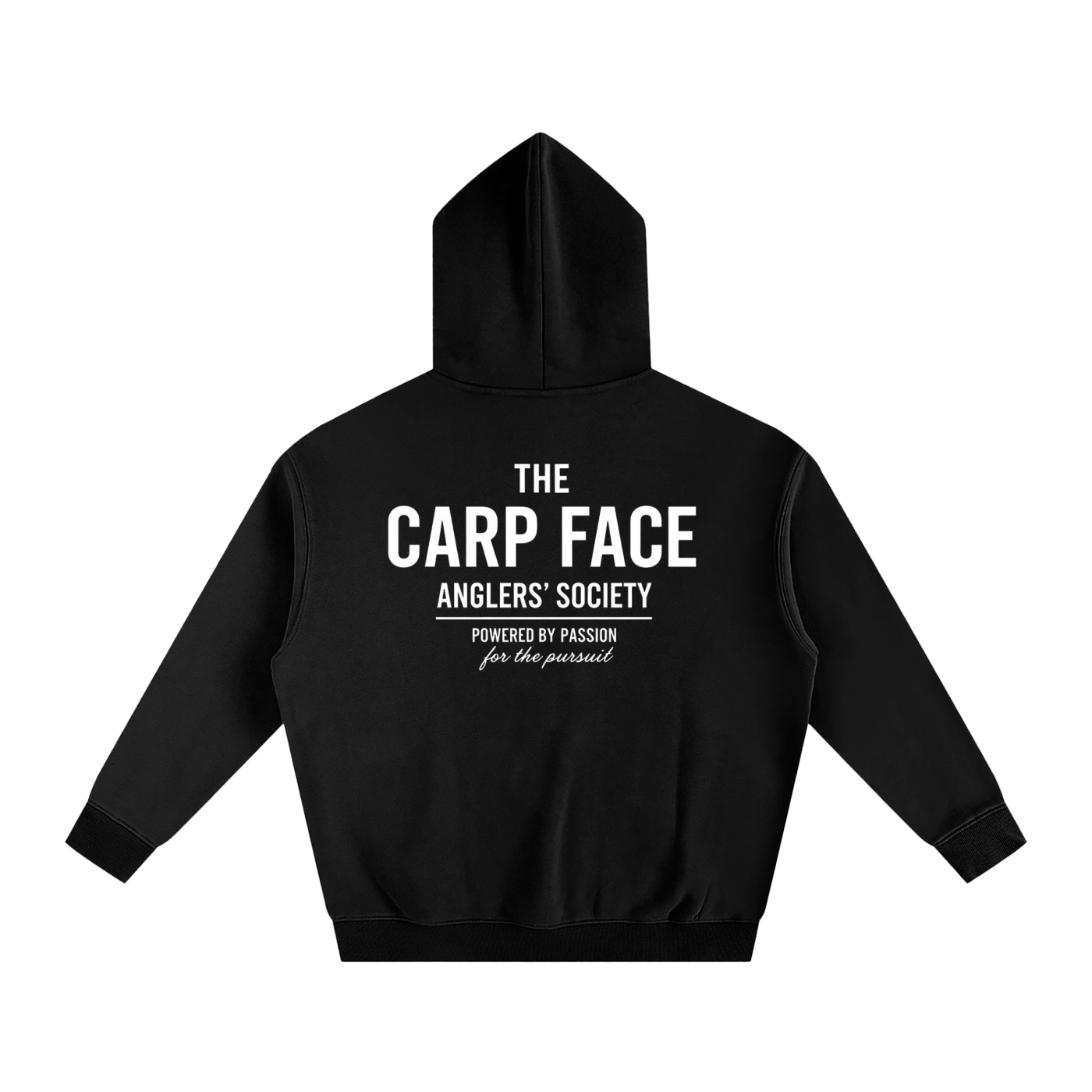 Oversize Fleeced Hoodie - Angler's Society Editon