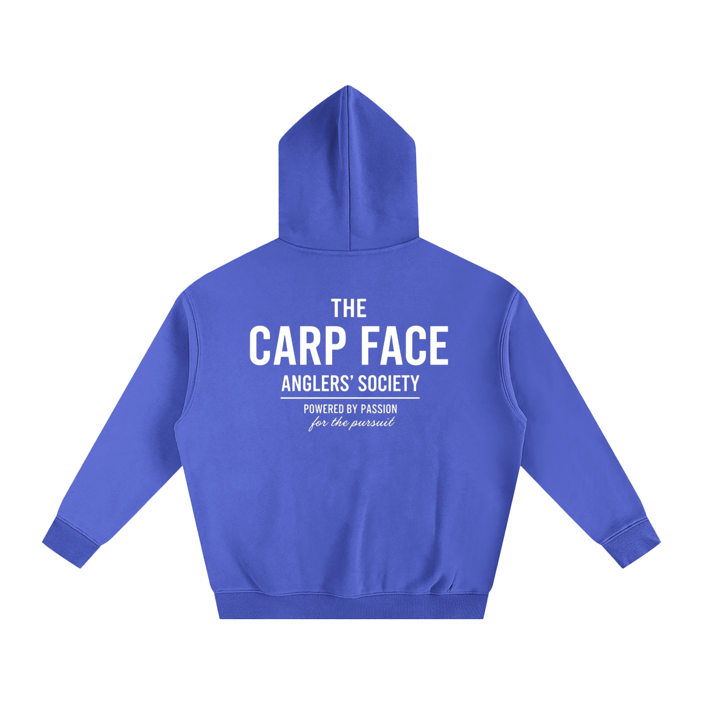 Oversize Fleeced Hoodie - Angler's Society Editon