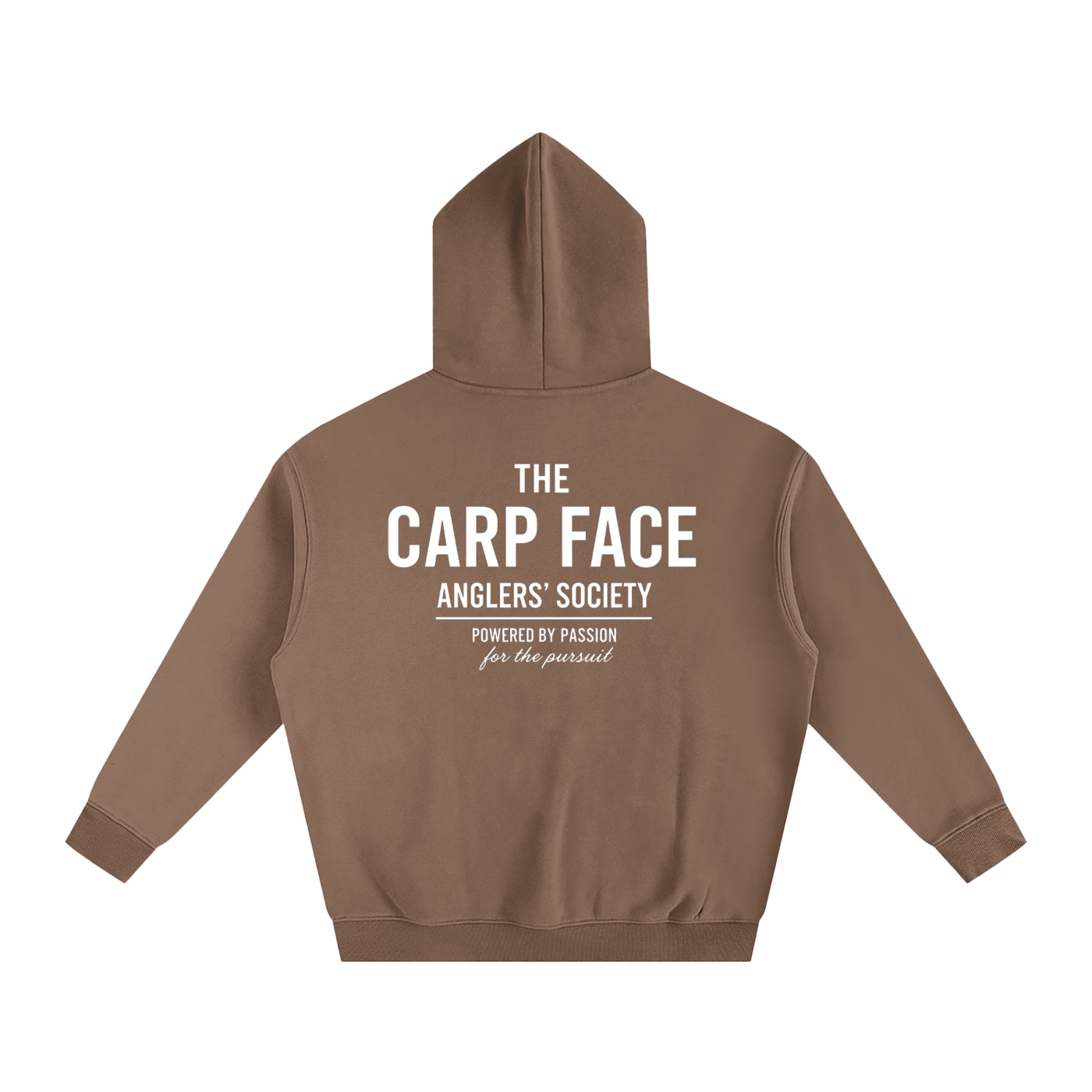 Oversize Fleeced Hoodie - Angler's Society Editon